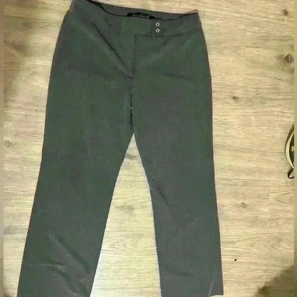 Gloria Vanderbilt Women’s Gray Dress Pants Size 14 - Picture 1 of 10